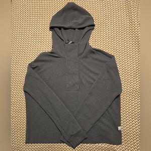 Vuori Charcoal Hooded Sweatshirt